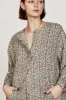 Kona Caftan in Trellis in Petal sold by Mirth