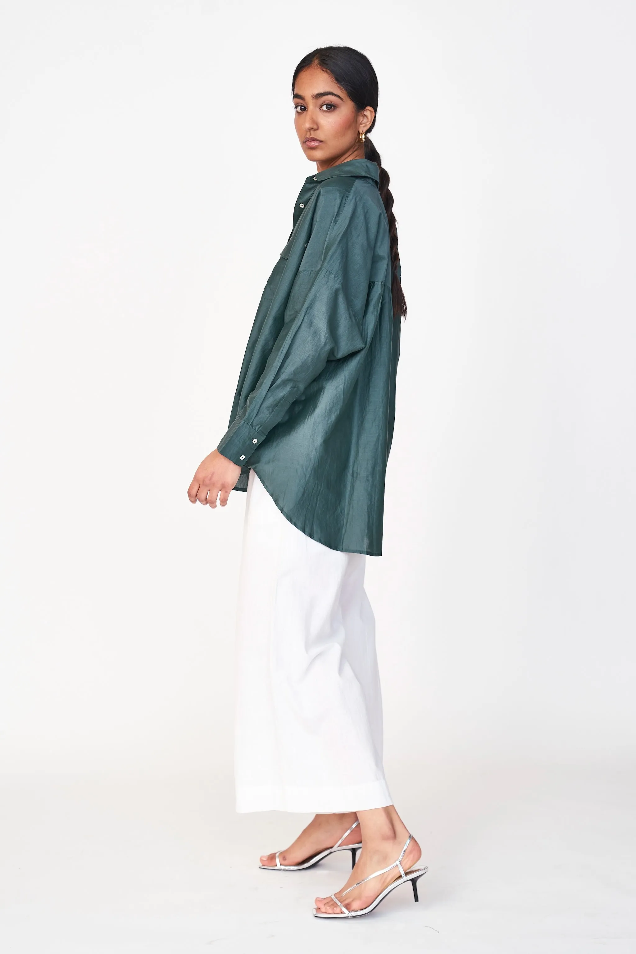 Kyoto Shirt in Palm sold by Mirth product image thumbnail 4