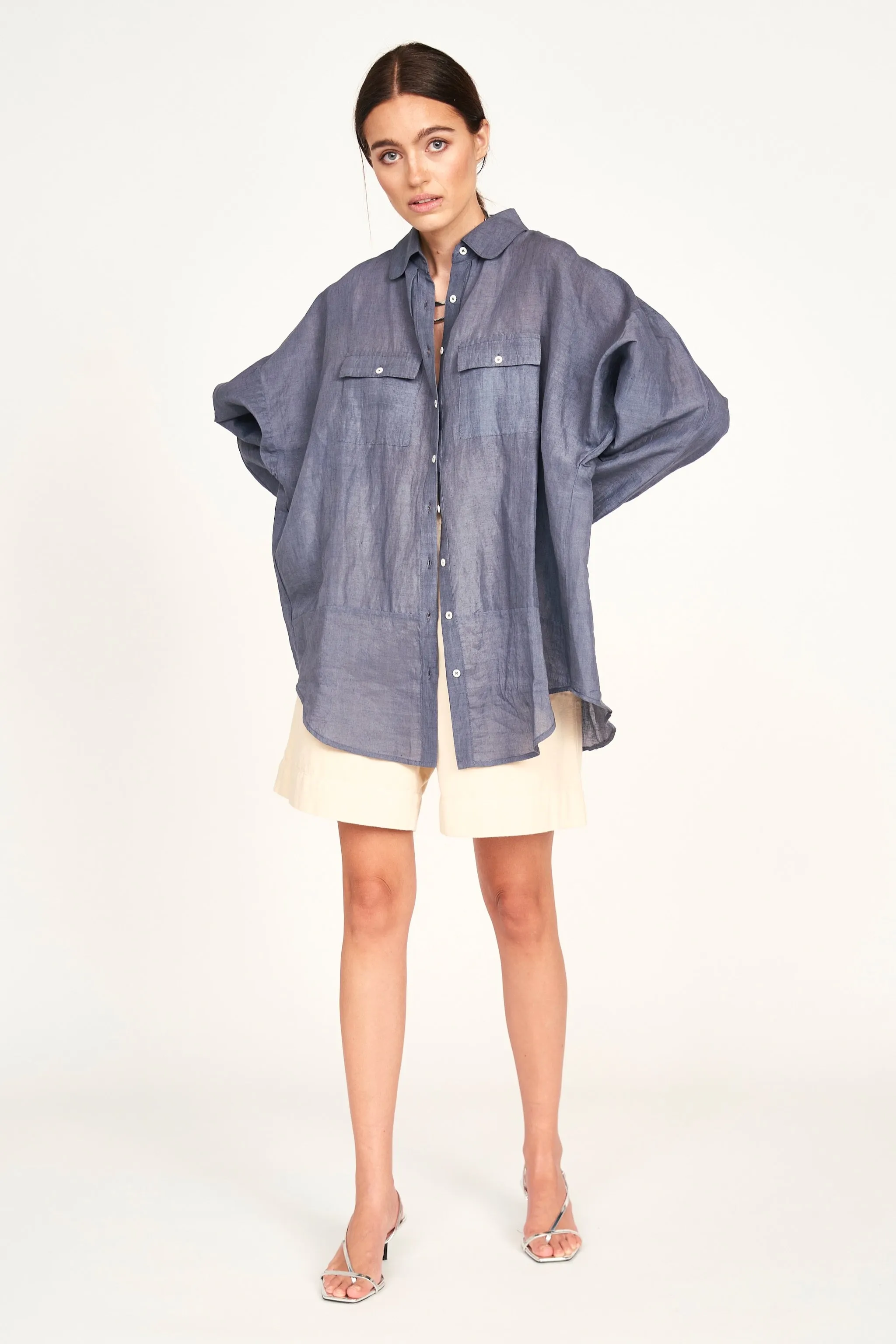 Kyoto Shirt in Pond sold by Mirth