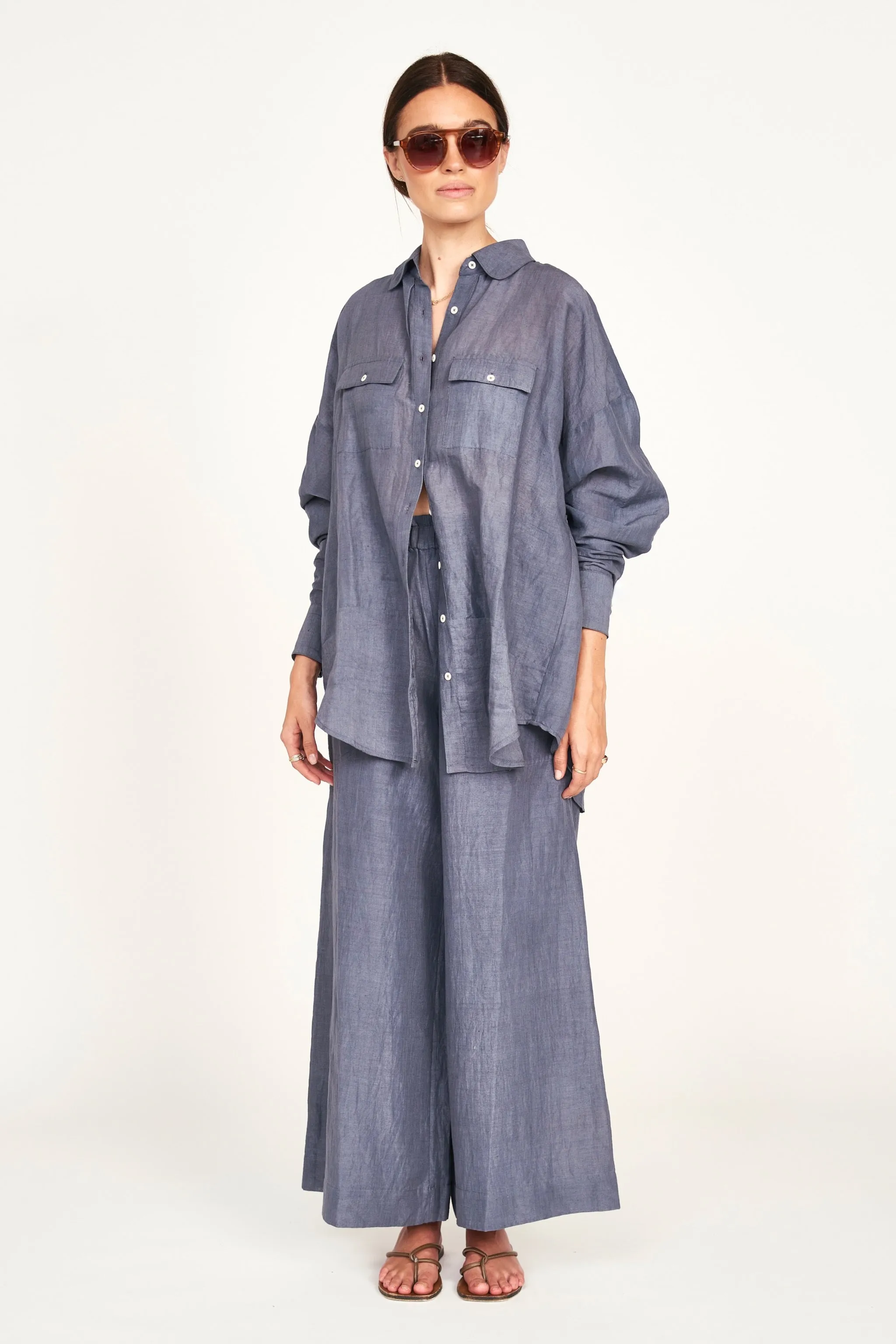 Kyoto Shirt in Pond sold by Mirth product image thumbnail 2