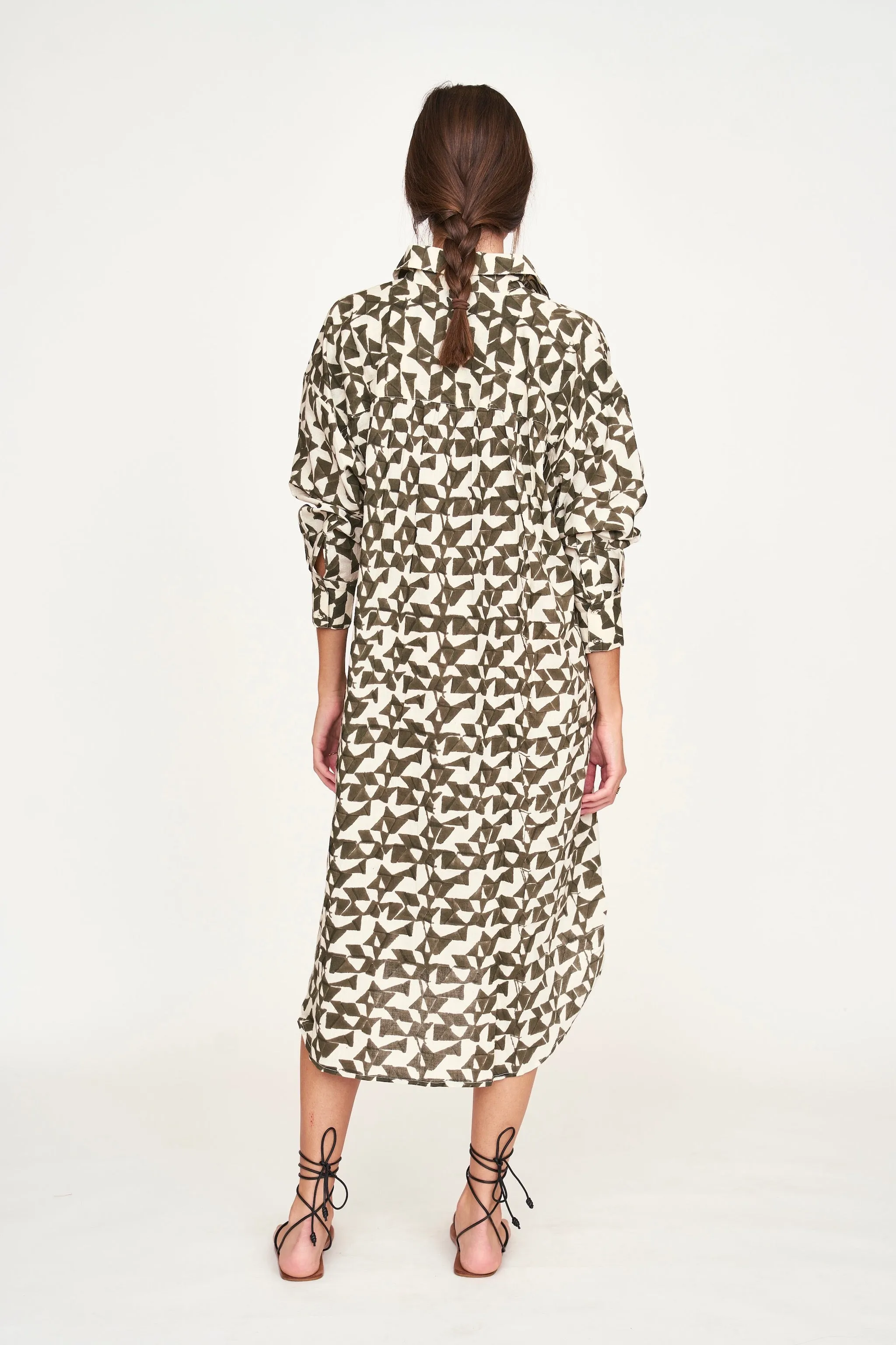 Kyoto House Dress in Seaglass in Branch sold by Mirth product image thumbnail 5