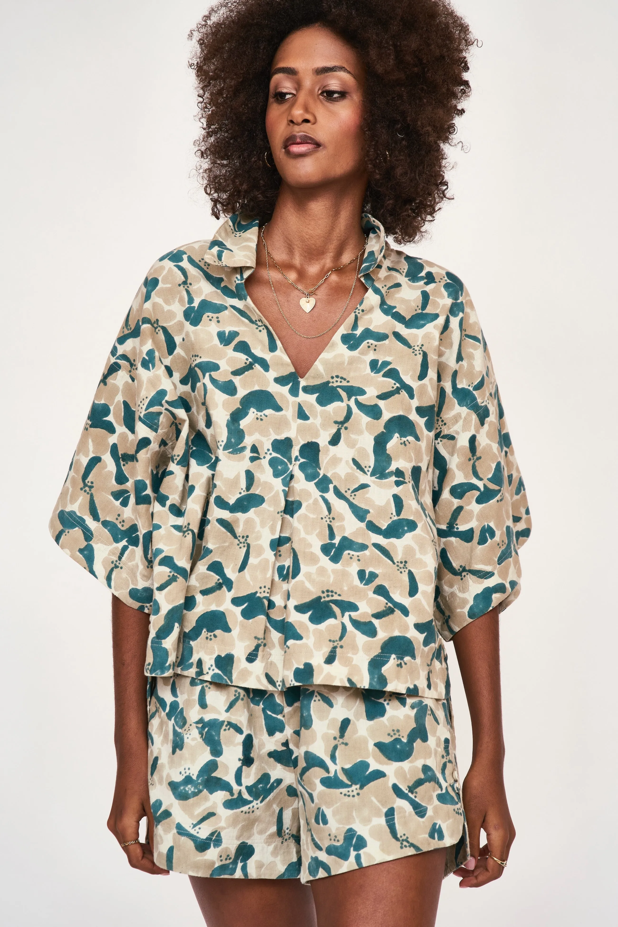 Lanai Top in Plumeria sold by Mirth product image thumbnail 5