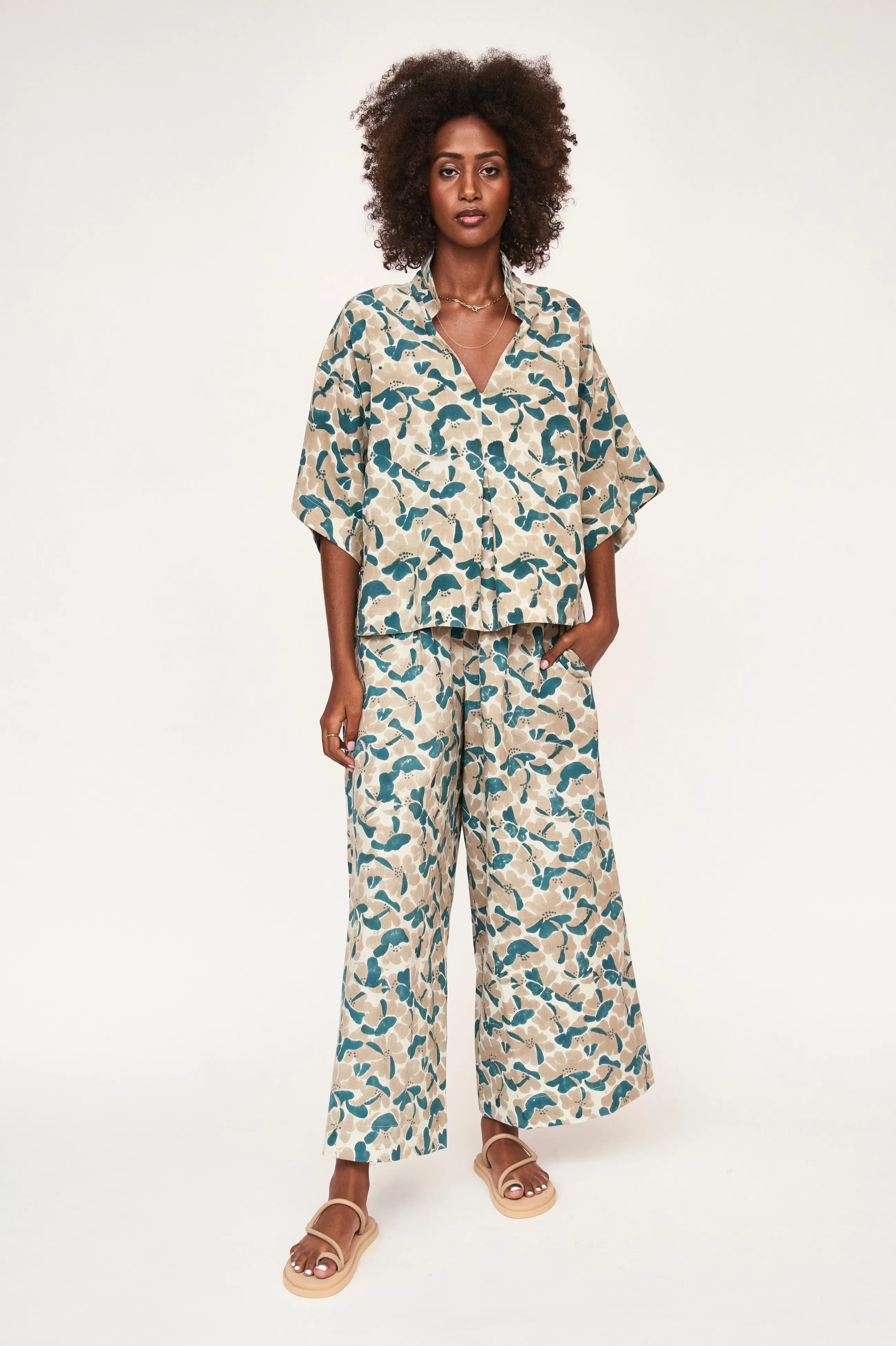 Lanai Top in Plumeria sold by Mirth