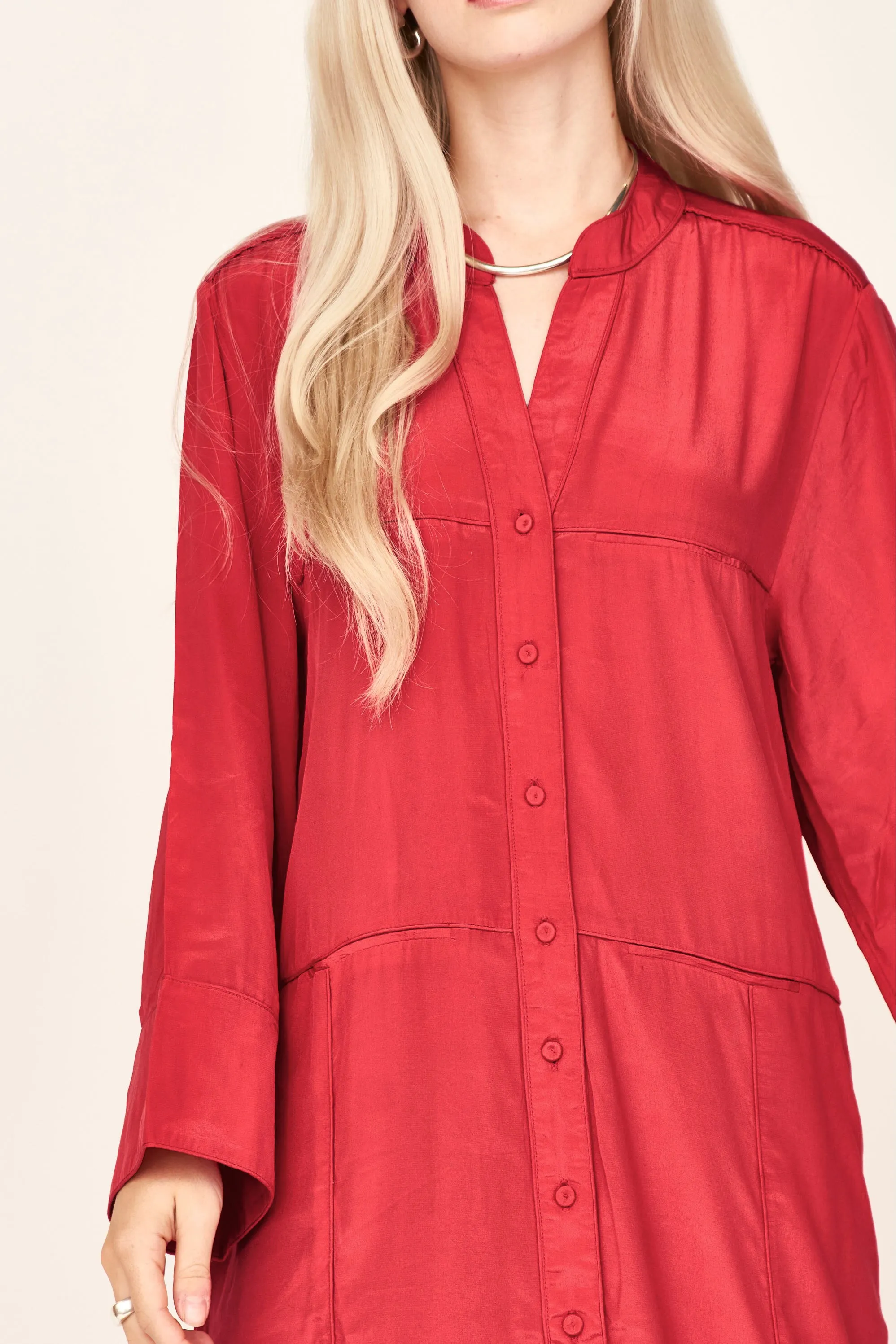 Malmo Dress in Red sold by Mirth product image thumbnail 4