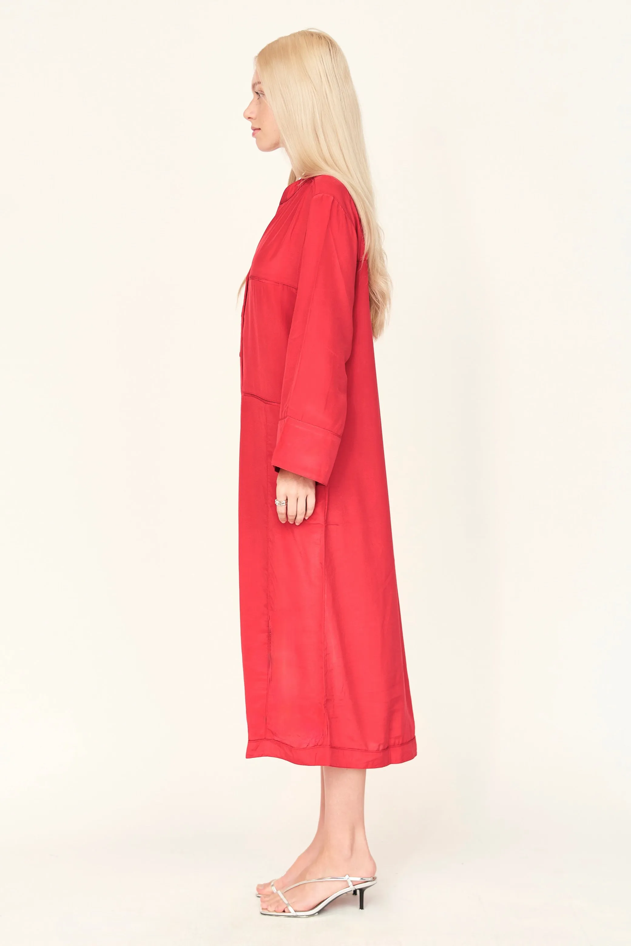 Malmo Dress in Red sold by Mirth product image thumbnail 3