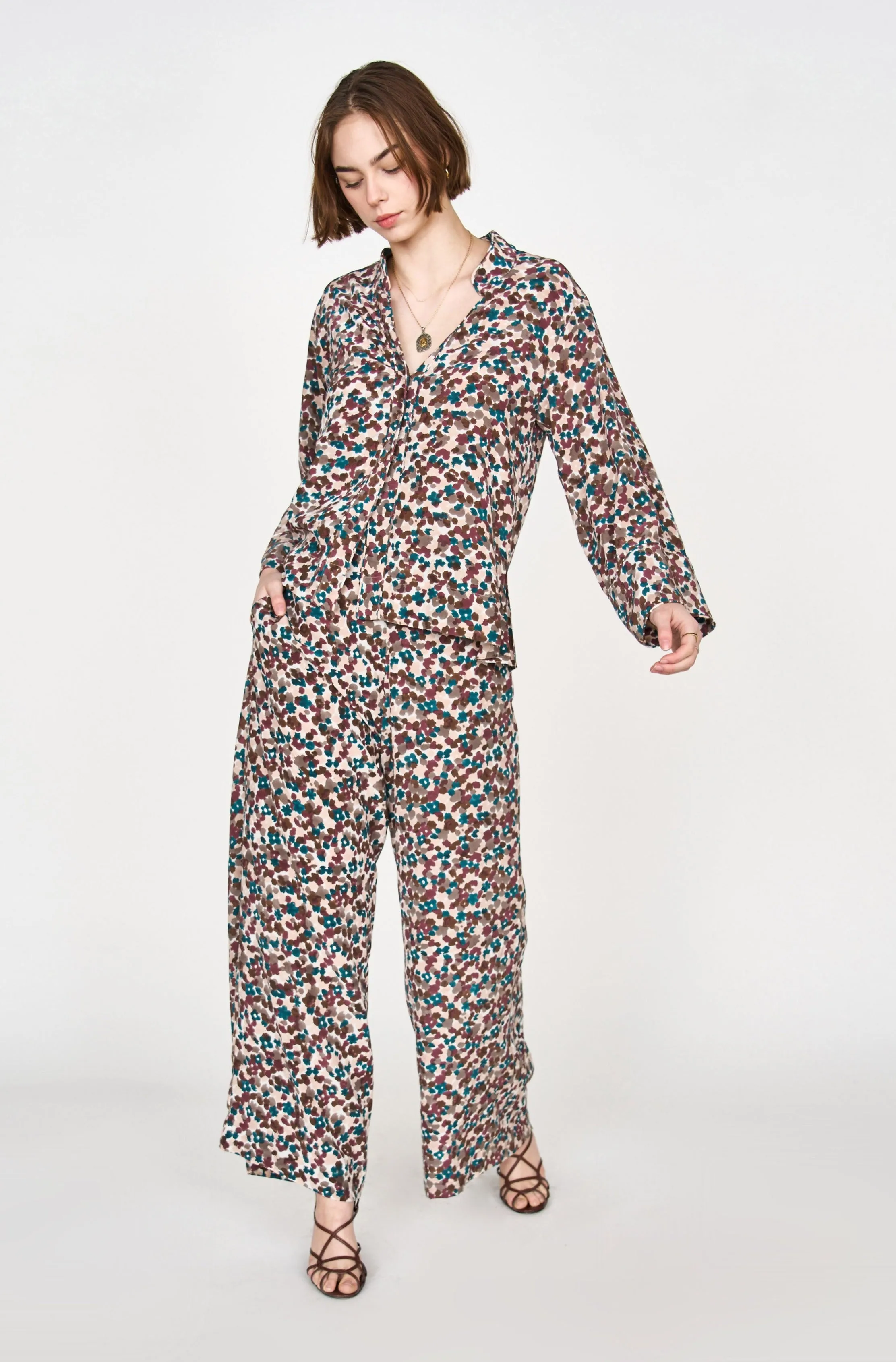 Malmo Shirt in Amaryllis sold by Mirth product image thumbnail 3