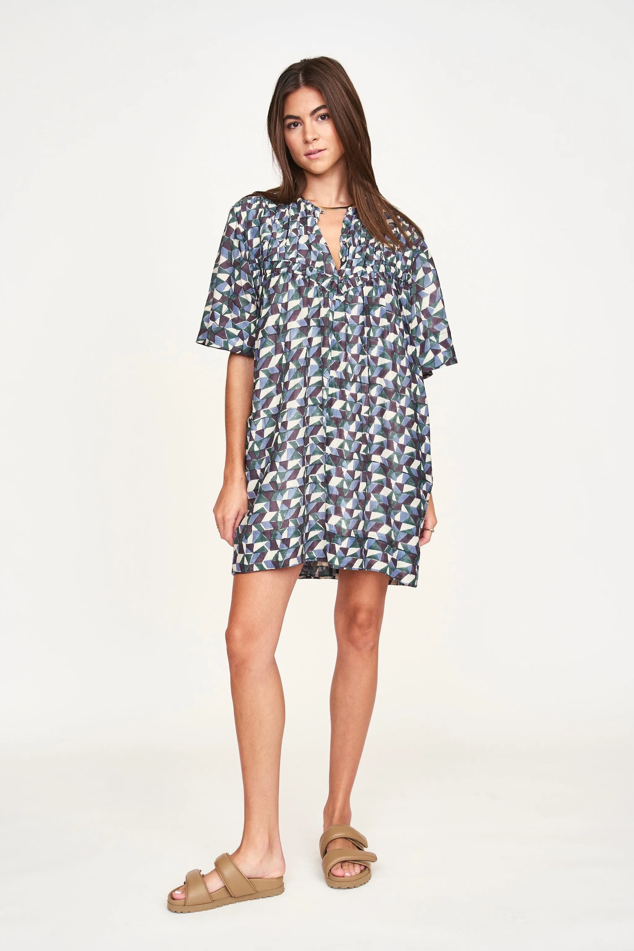 Marrakesh Dress in Seaglass in Aegean sold by Mirth product image thumbnail 5