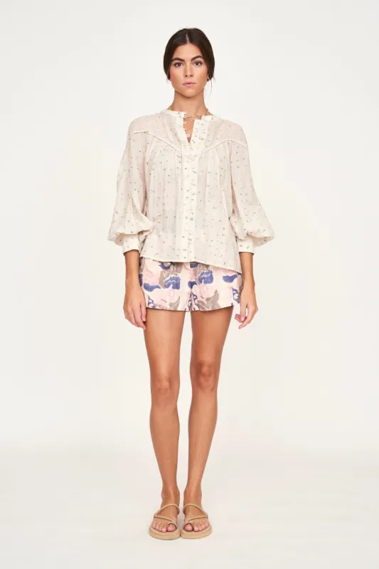 Midland Top in Confetti Jamdani sold by Mirth