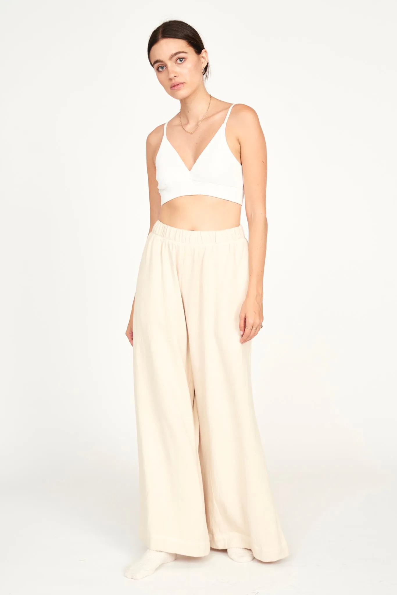 Mirth Lounge Pant in Dove sold by Mirth