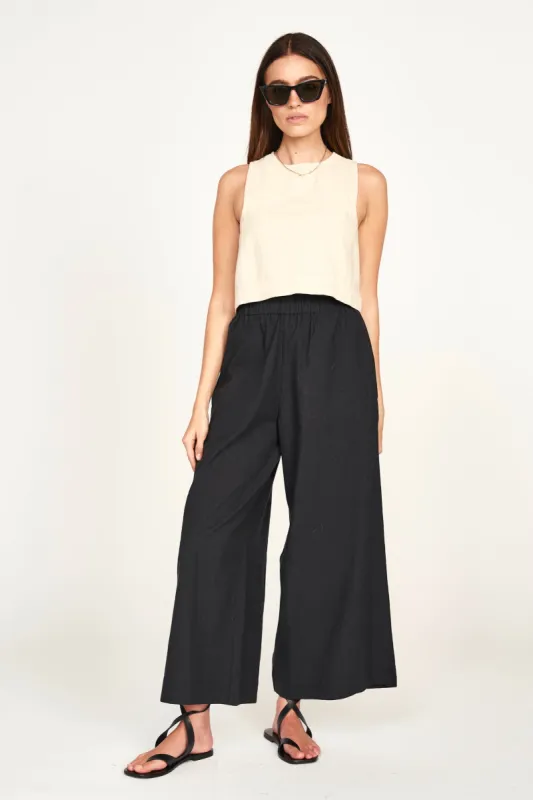 Mirth Pant in Black sold by Mirth
