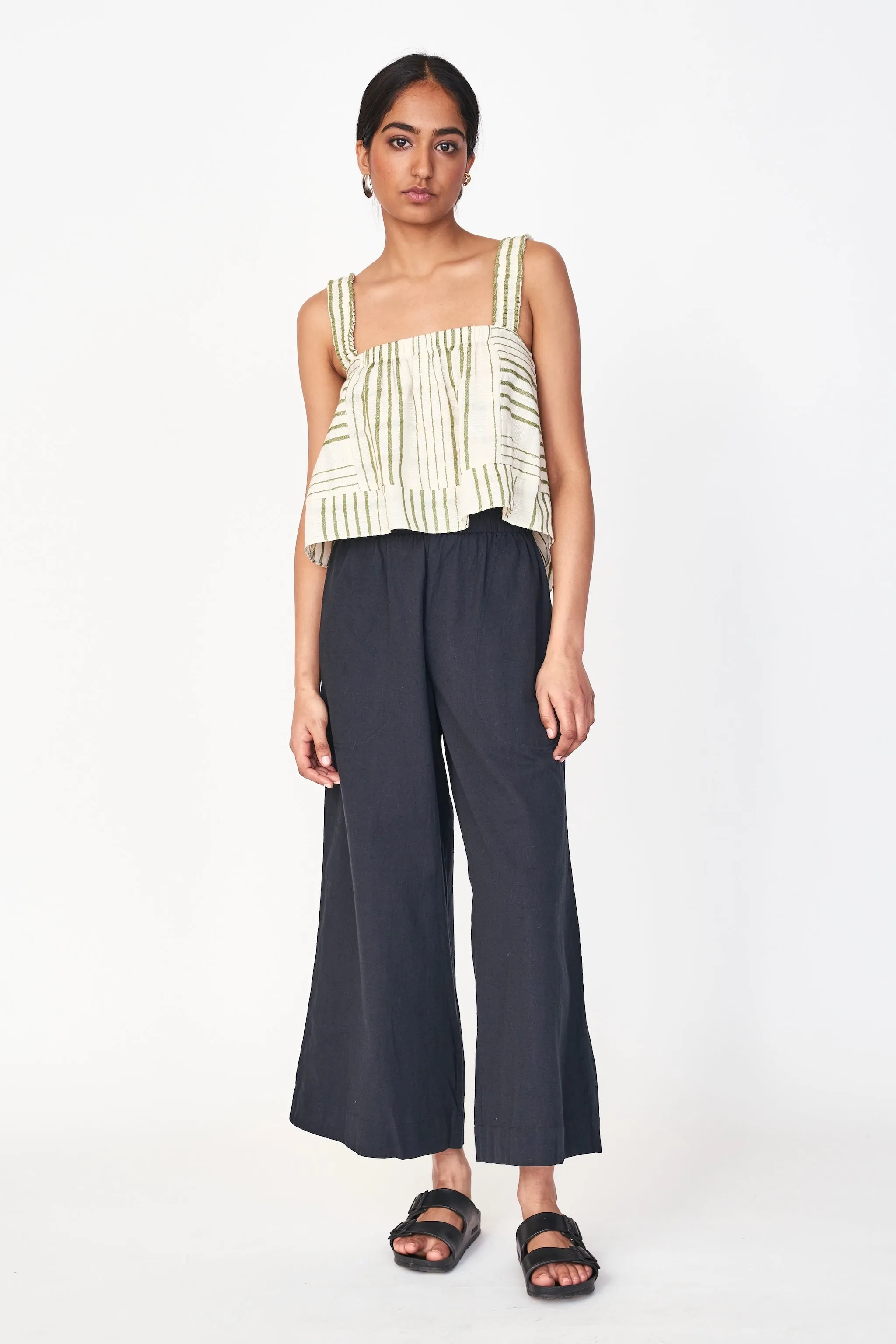 Monaco Tank in Garden Stripe sold by Mirth