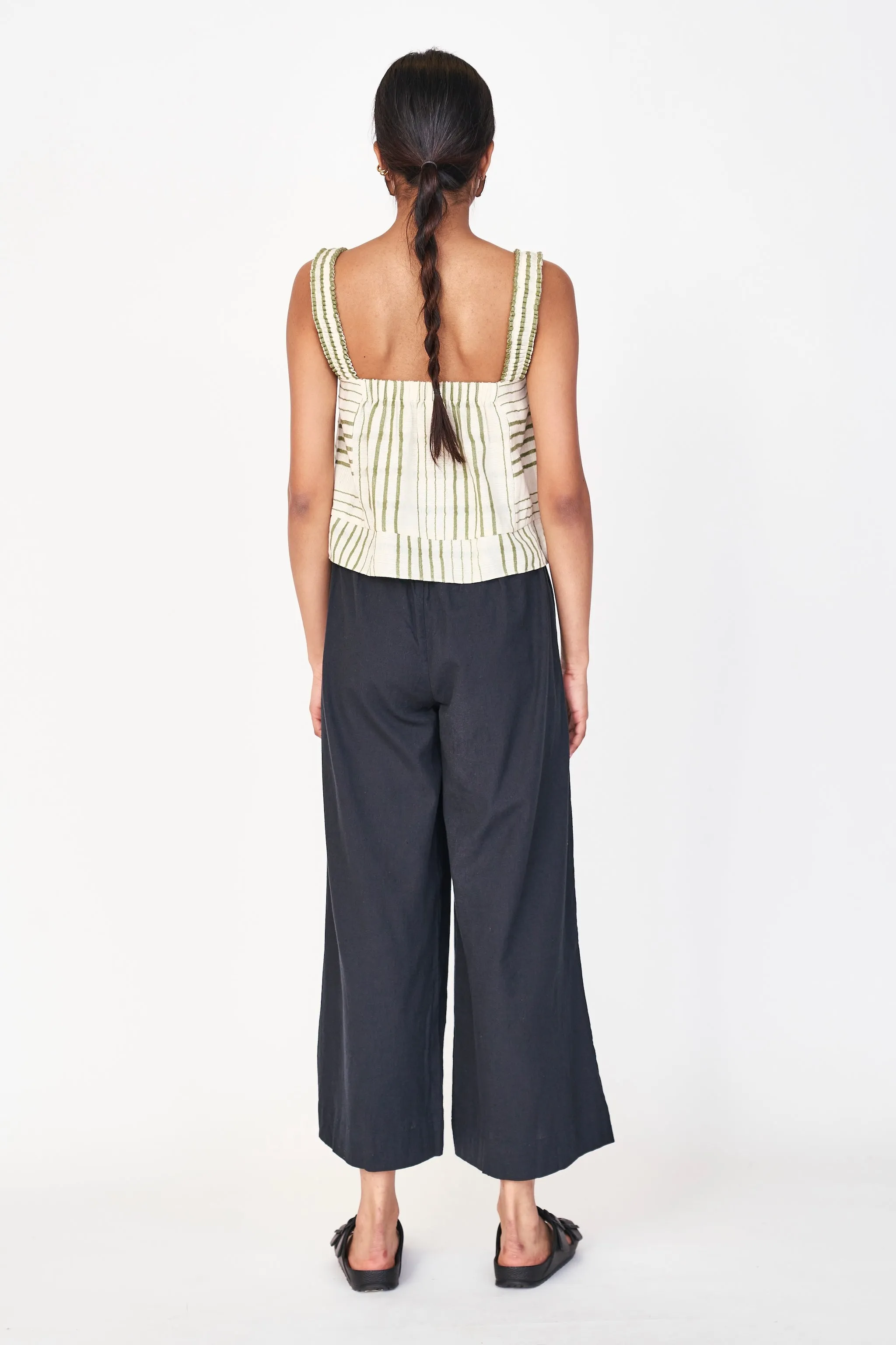 Monaco Tank in Garden Stripe sold by Mirth product image thumbnail 4