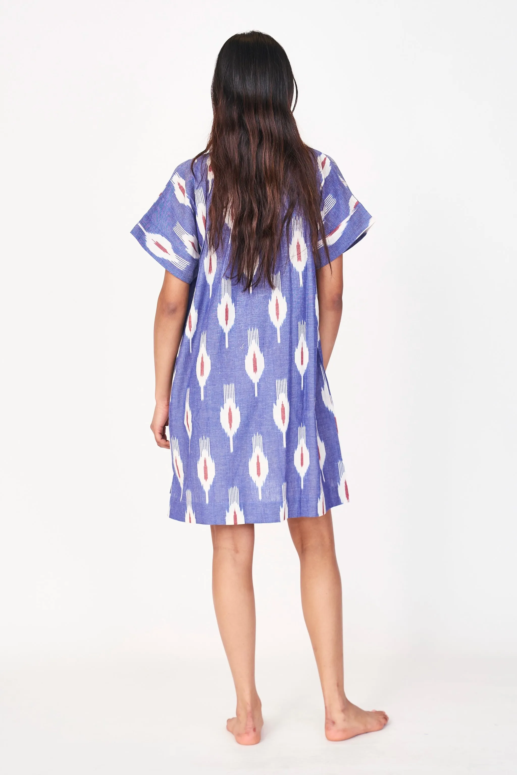 Night Dress in Nautical Ikat sold by Mirth product image thumbnail 5