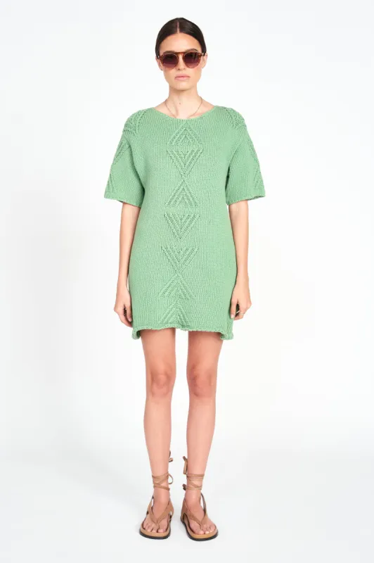 Osaka Dress in Clover sold by Mirth