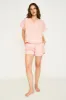 Pajama Short Set in Conch sold by Mirth