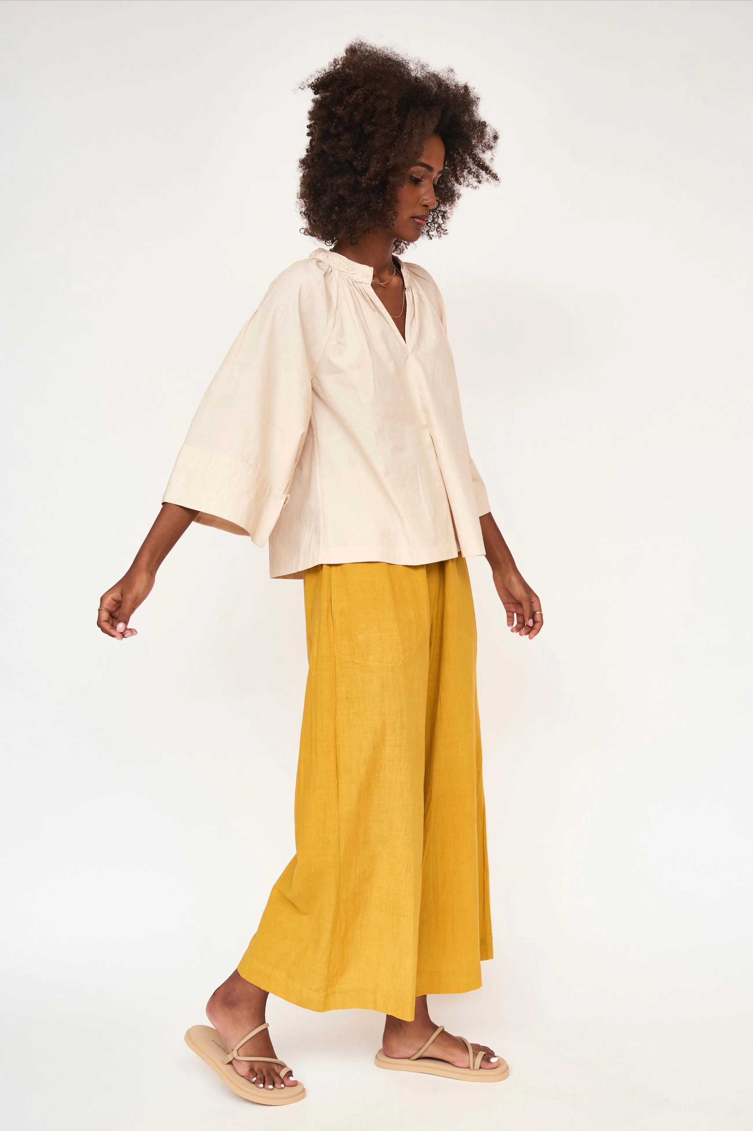 Palm Springs Top in Parchment sold by Mirth product image thumbnail 3