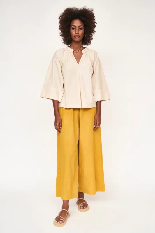 Palm Springs Top in Parchment sold by Mirth