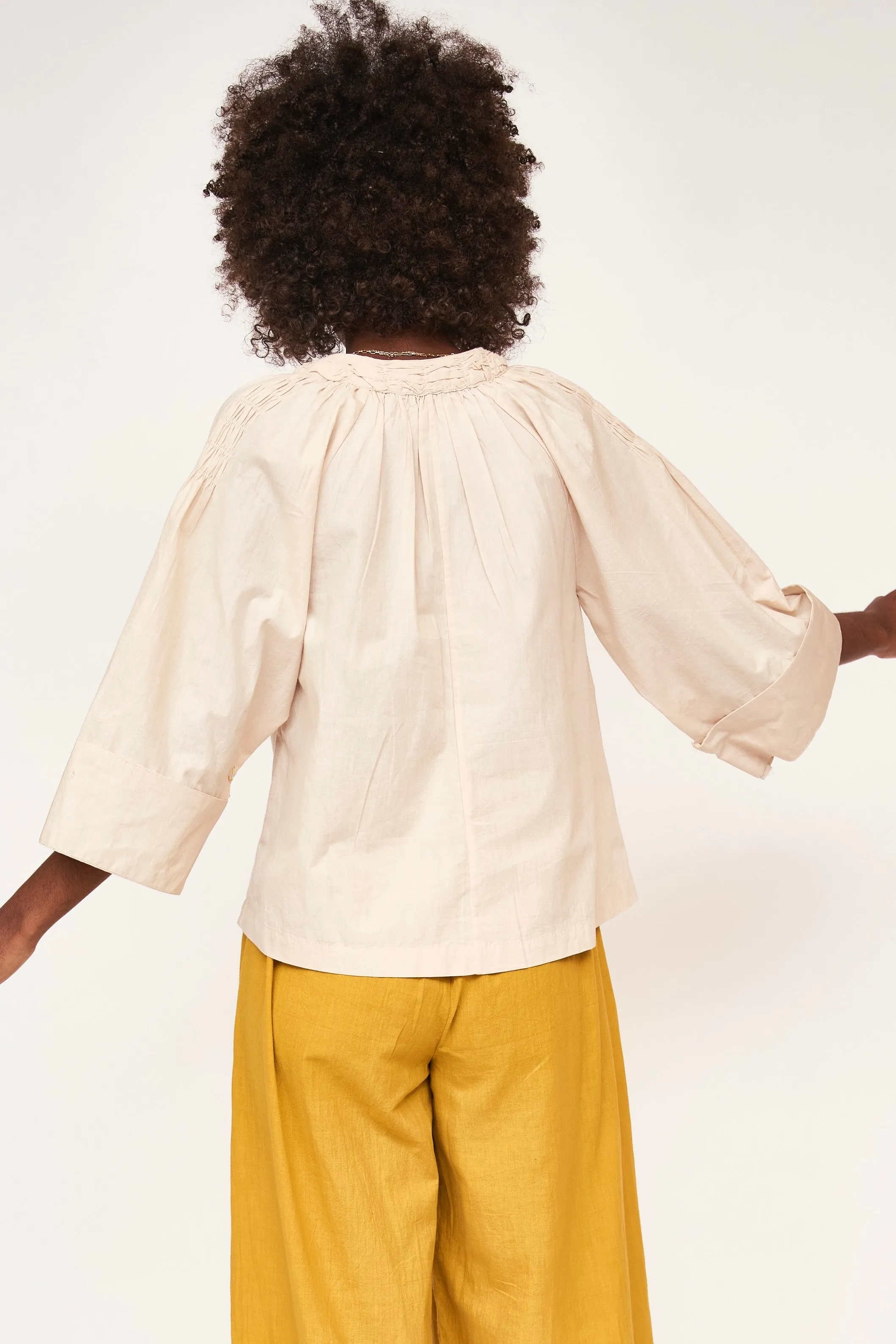 Palm Springs Top in Parchment sold by Mirth product image thumbnail 4