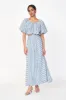 Praiano Skirt in Ocean Stripe sold by Mirth