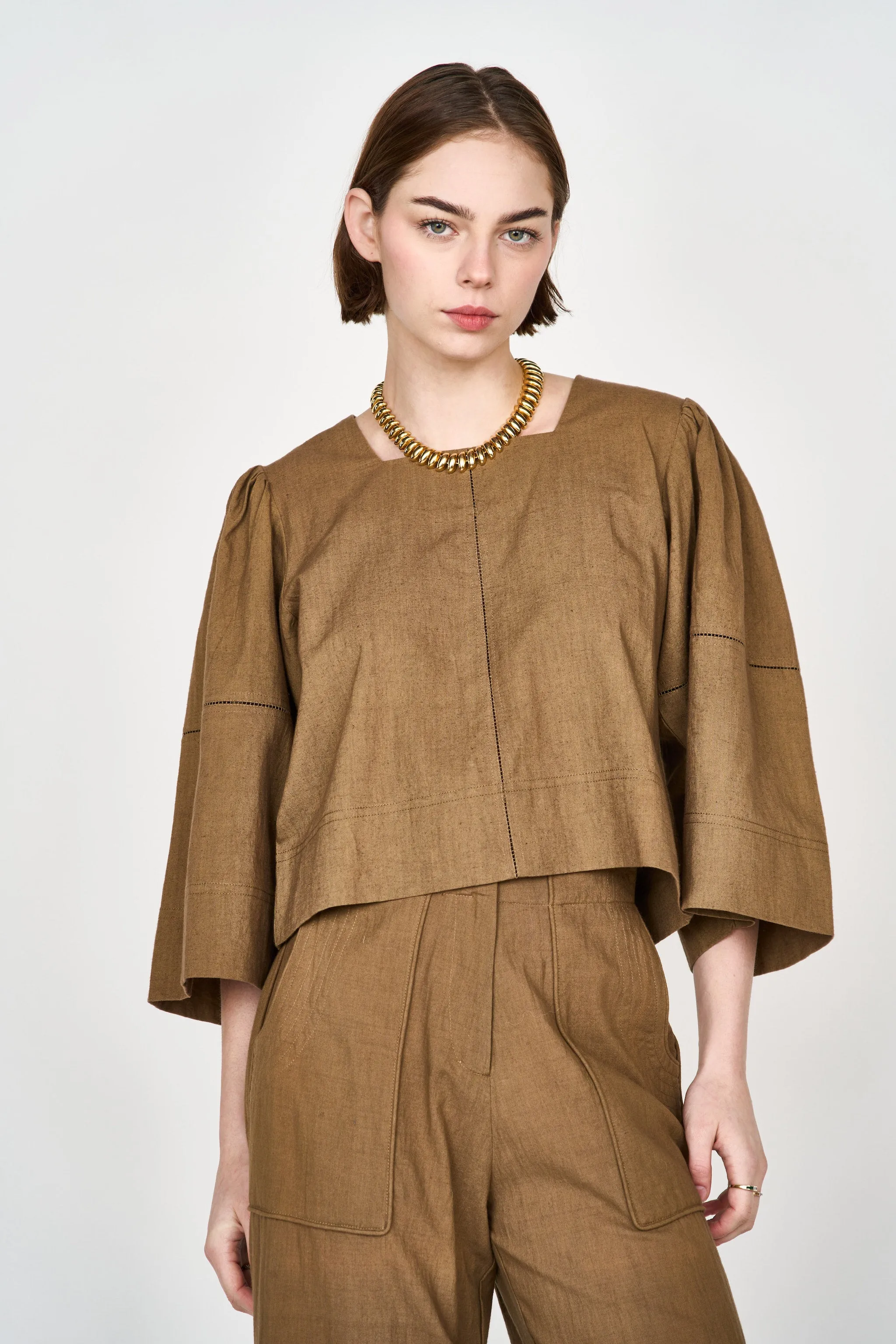 Provence Top in Tannin sold by Mirth product image thumbnail 2