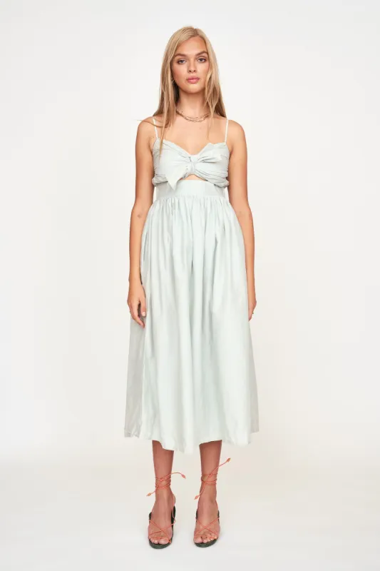 Providence Dress in Powder sold by Mirth