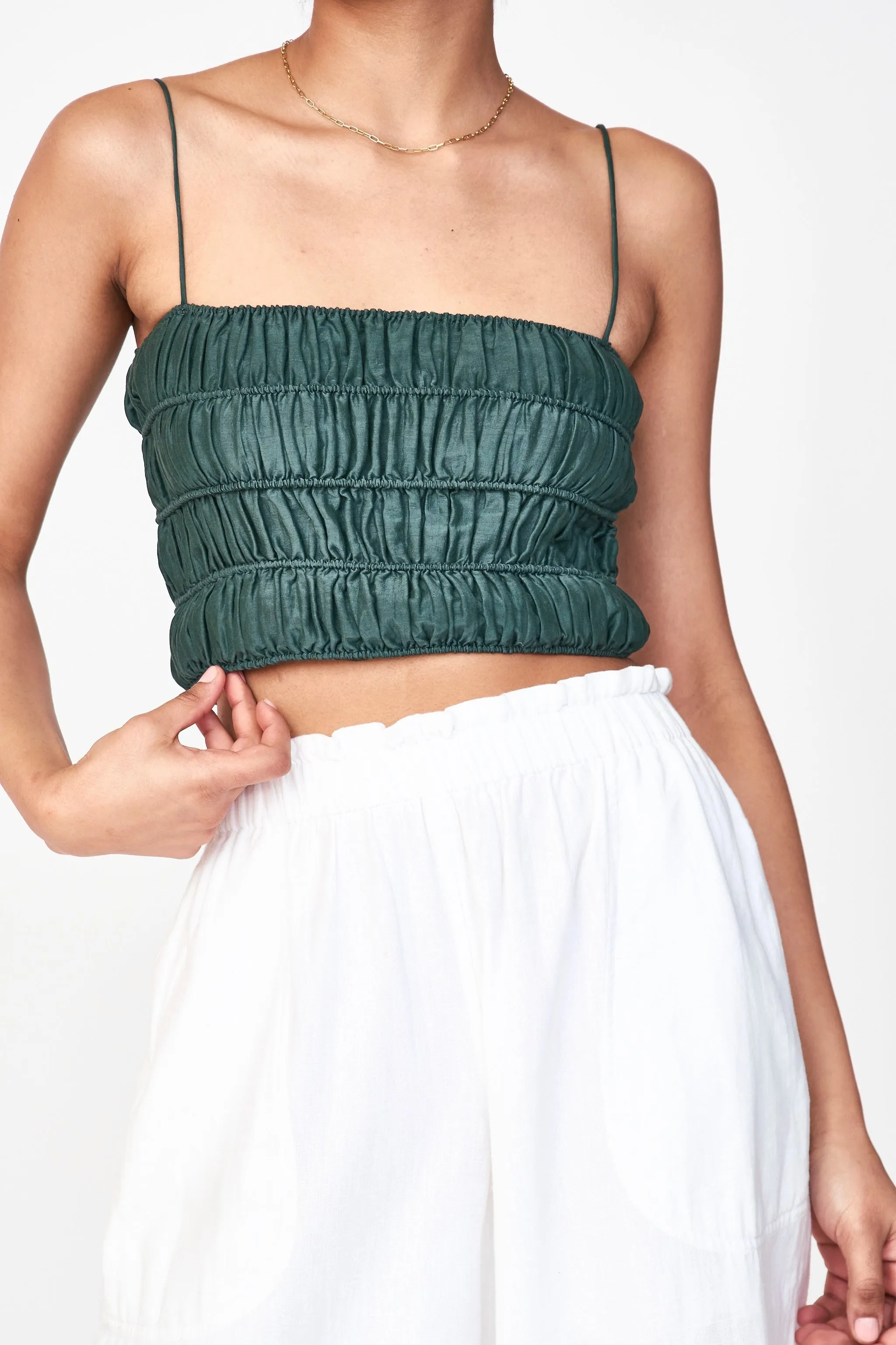 Puglia Top in Palm sold by Mirth product image thumbnail 2