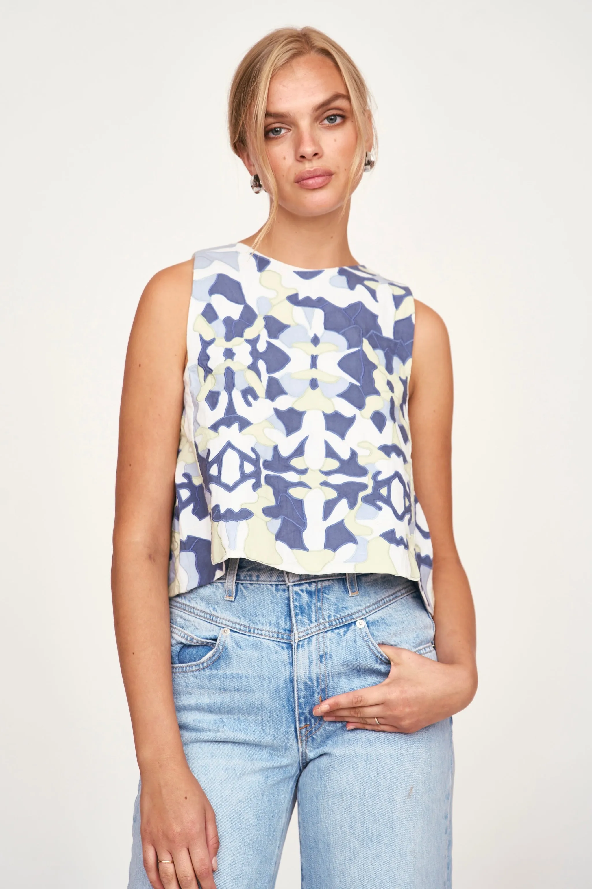 Santanyi Tank in Marsh sold by Mirth product image thumbnail 4