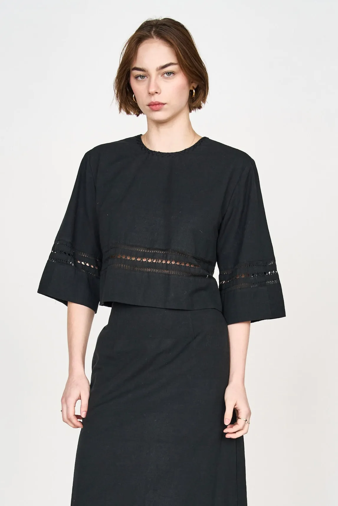 Sintra Top in Black sold by Mirth product image thumbnail 2