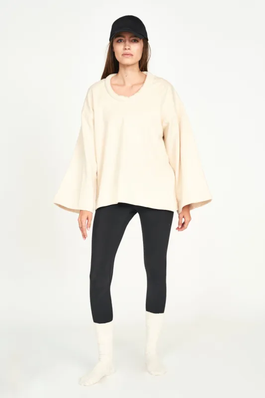 Stowe Sweatshirt in Dove sold by Mirth