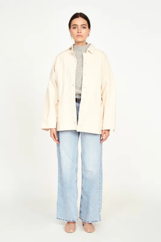 Teton Jacket in Bone sold by Mirth