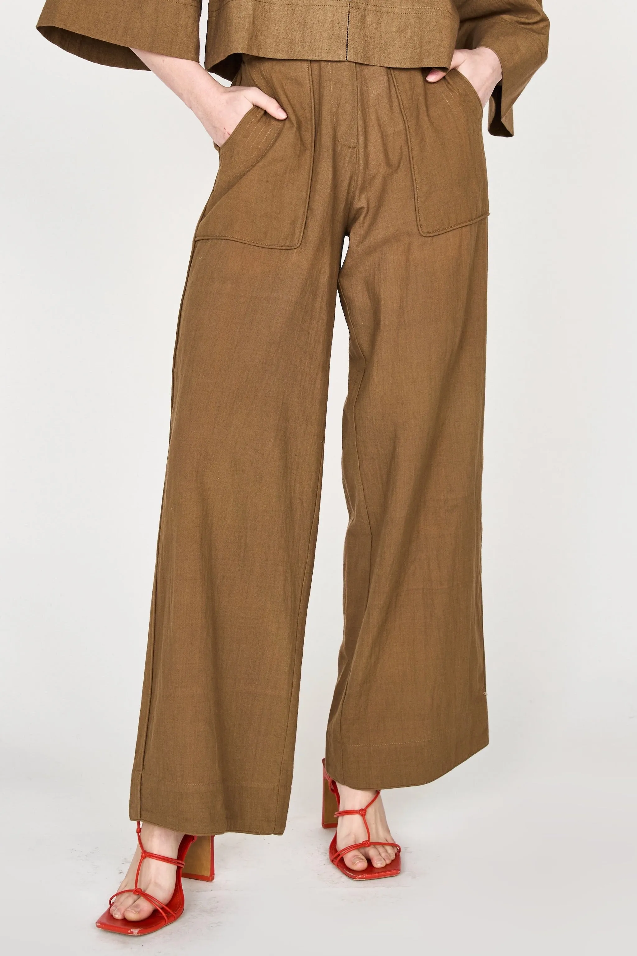 Tivot Pant in Tannin sold by Mirth product image thumbnail 2