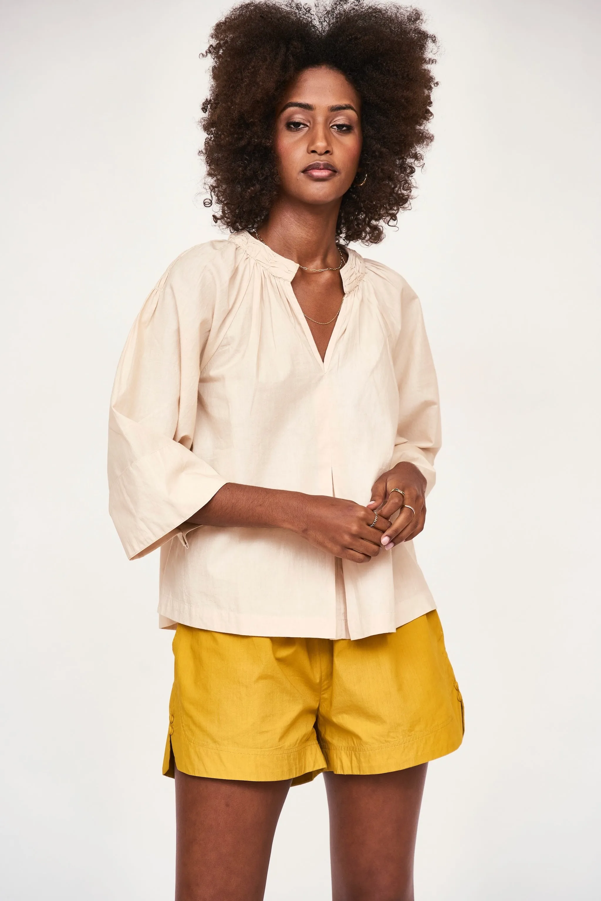 Track Shorts in Gilded sold by Mirth product image thumbnail 2