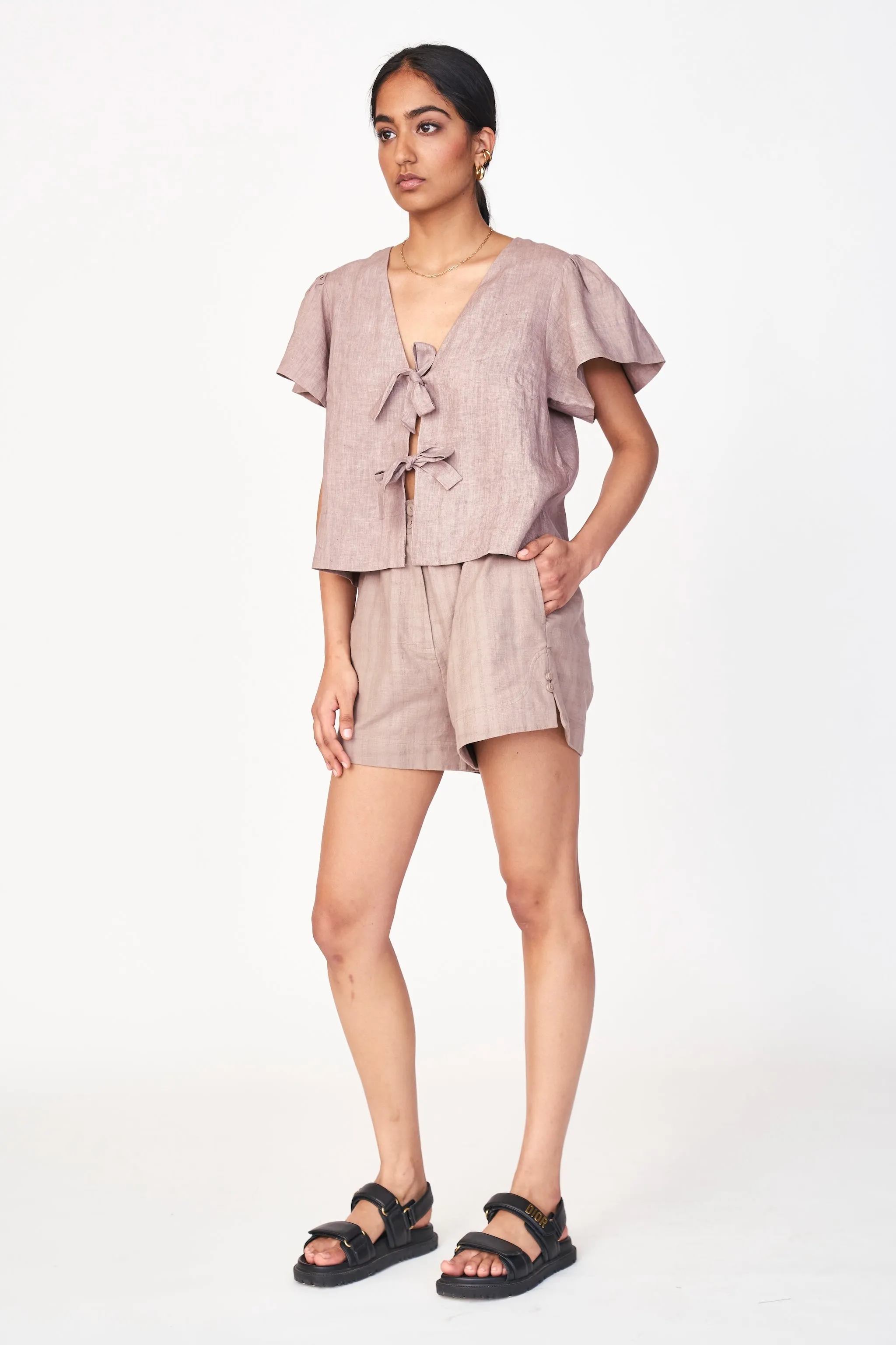 Track Short in Mushroom sold by Mirth product image thumbnail 5