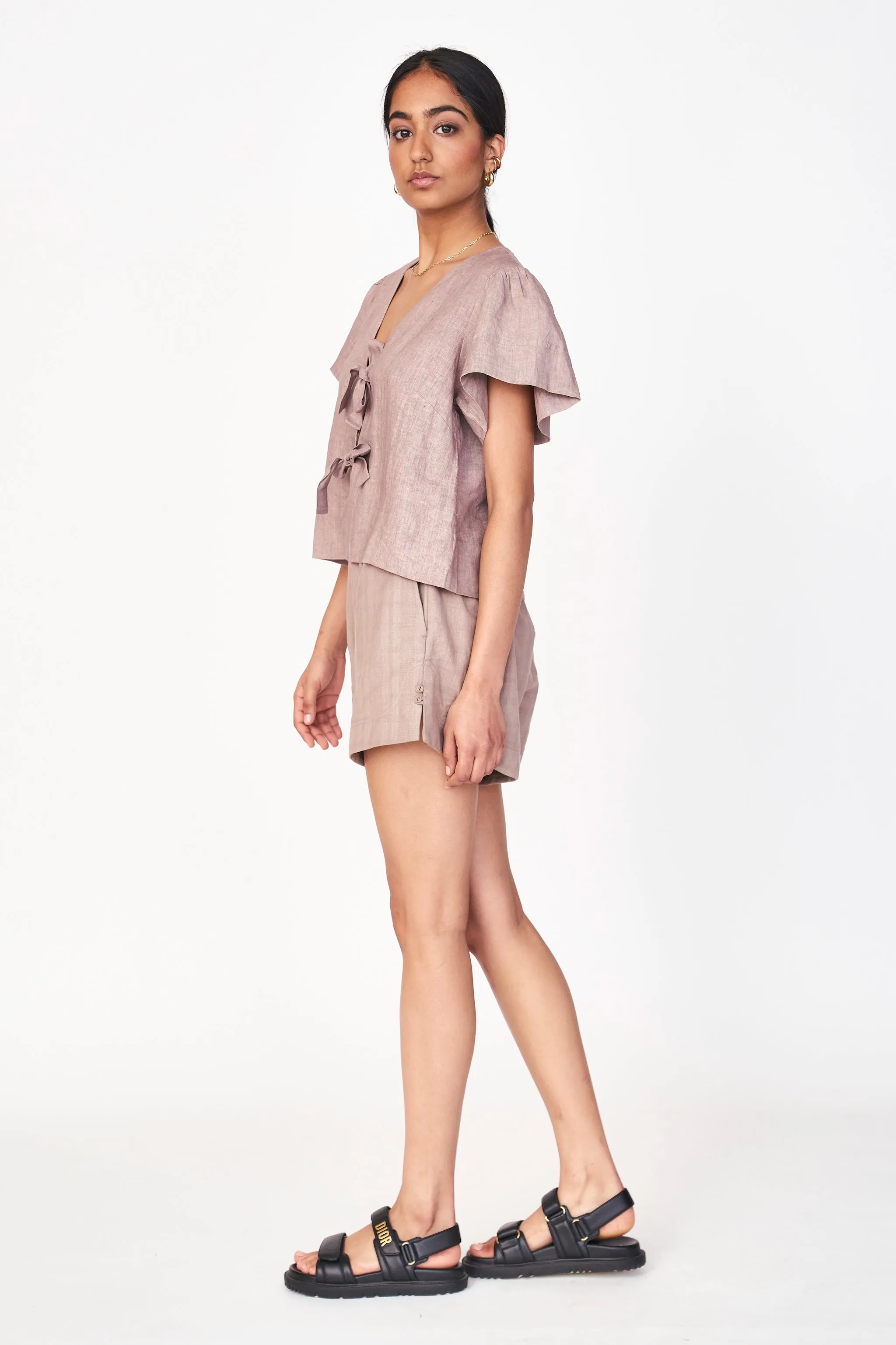 Track Short in Mushroom sold by Mirth product image thumbnail 4