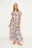 Vienna Maxi Dress in Reef in Shortcake sold by Mirth