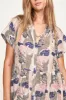 Vienna Maxi Dress in Reef in Shortcake sold by Mirth
