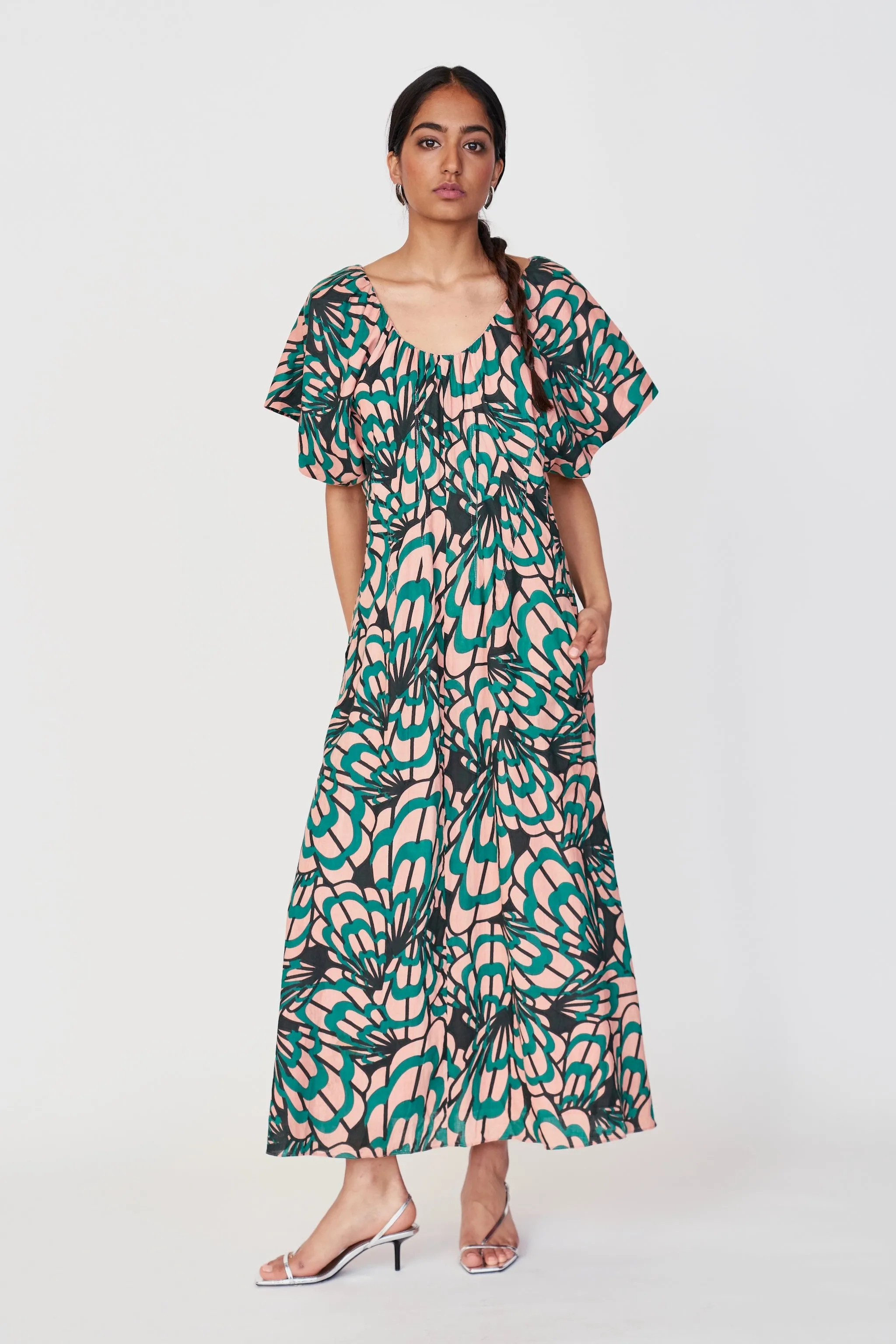 Wailea Dress in Paradise Shell sold by Mirth product image thumbnail 2