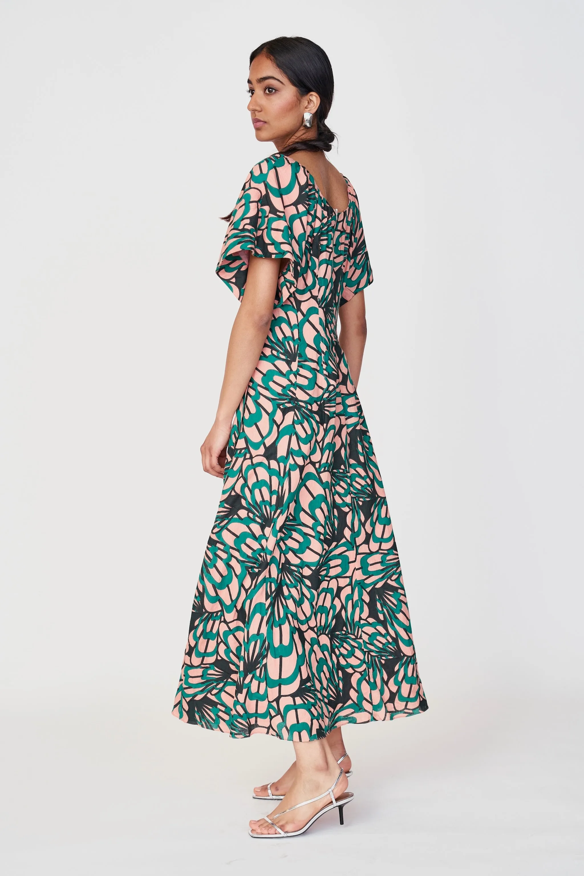 Wailea Dress in Paradise Shell sold by Mirth product image thumbnail 4