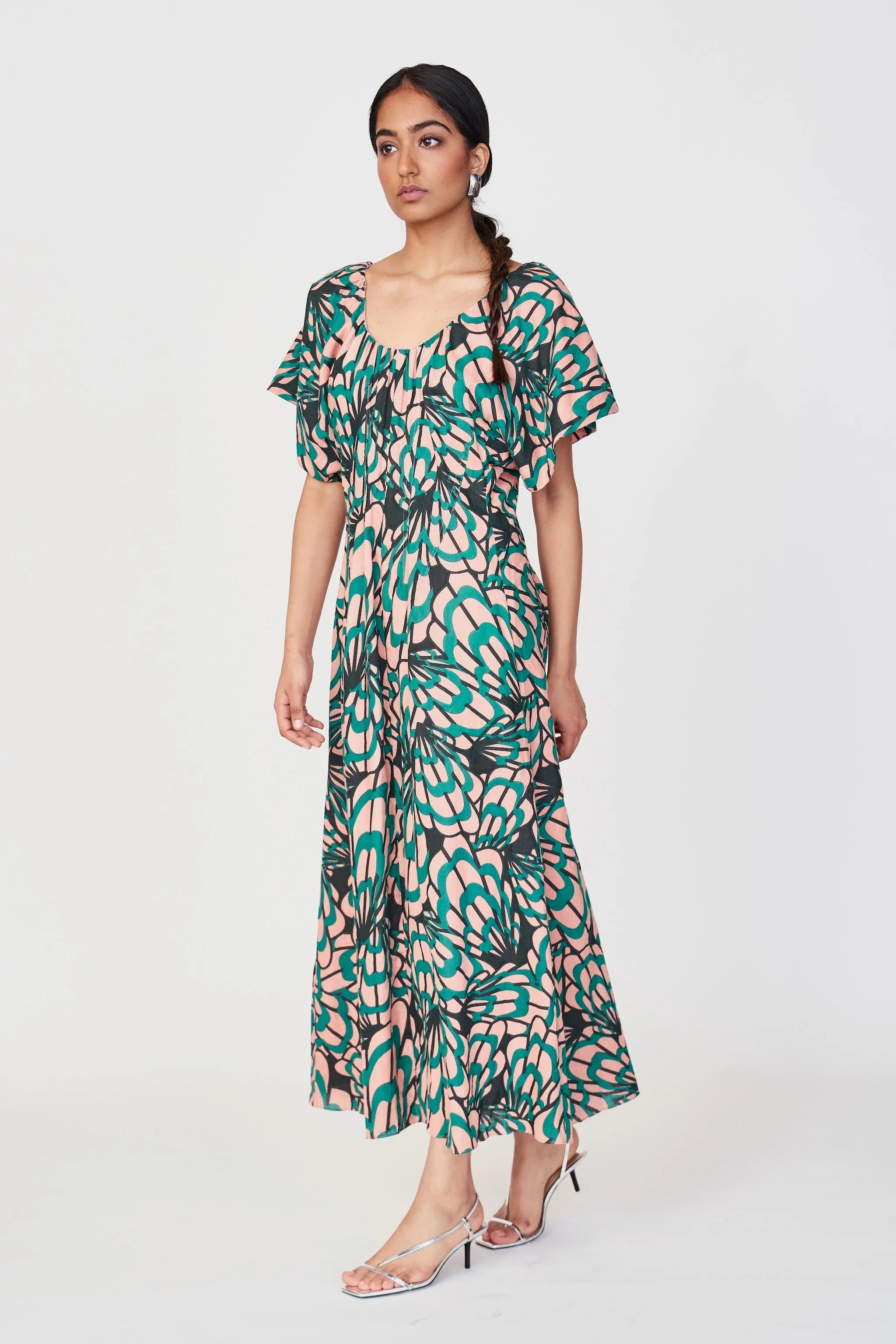 Wailea Dress in Paradise Shell sold by Mirth product image thumbnail 3