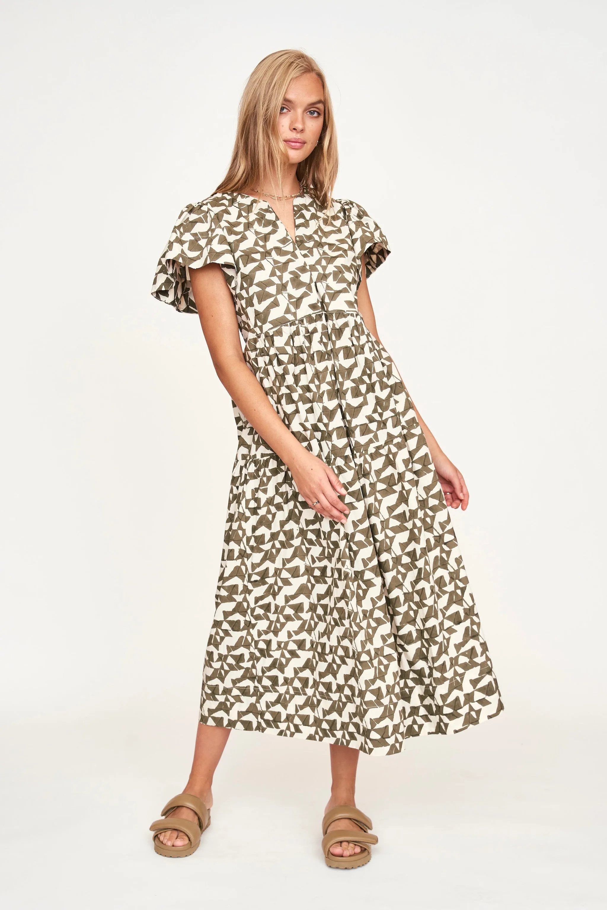 Beacon Hill Dress in Seaglass in Branch sold by Mirth product image thumbnail 2