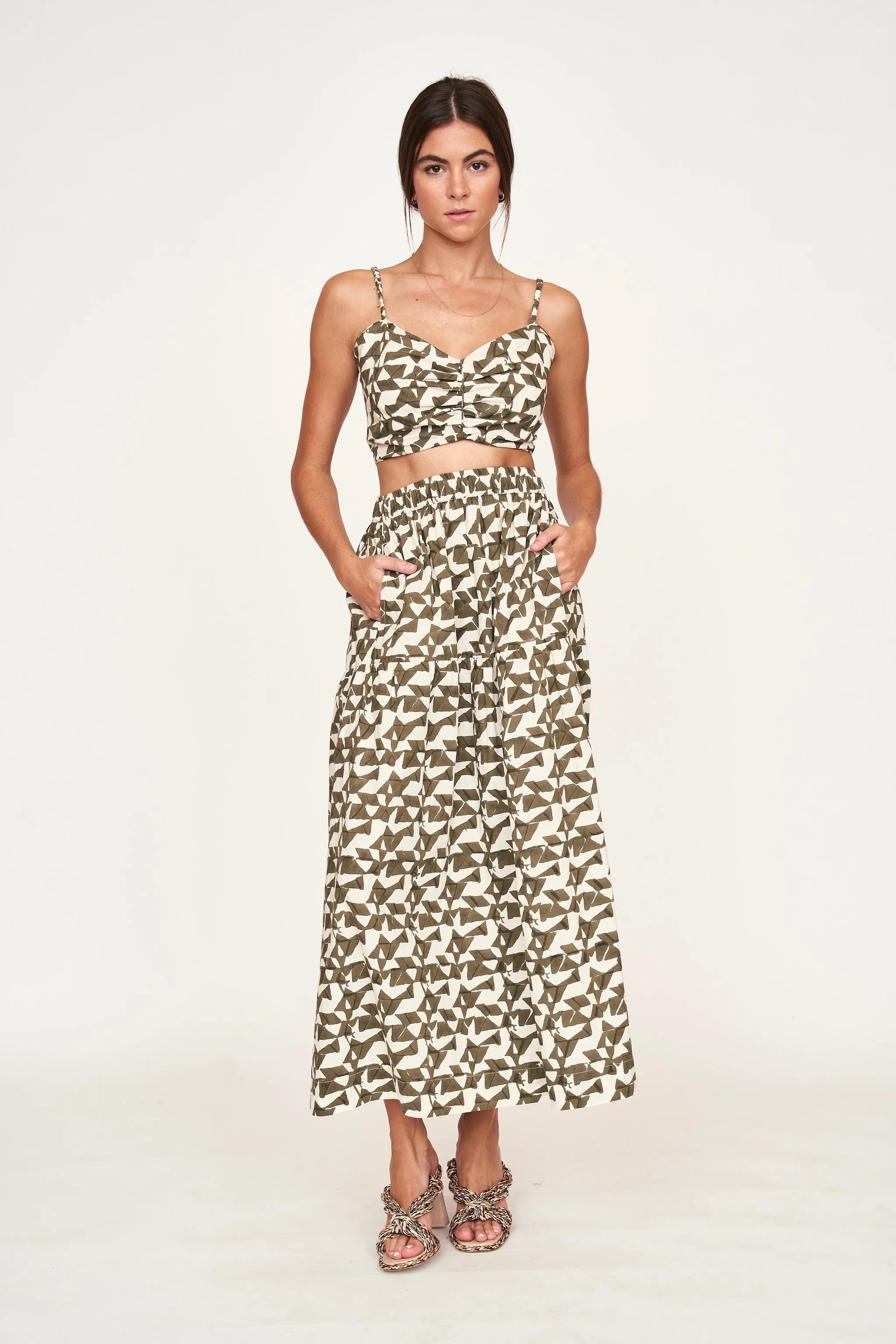 Brighton Skirt in Seaglass in Branch sold by Mirth product image thumbnail 5