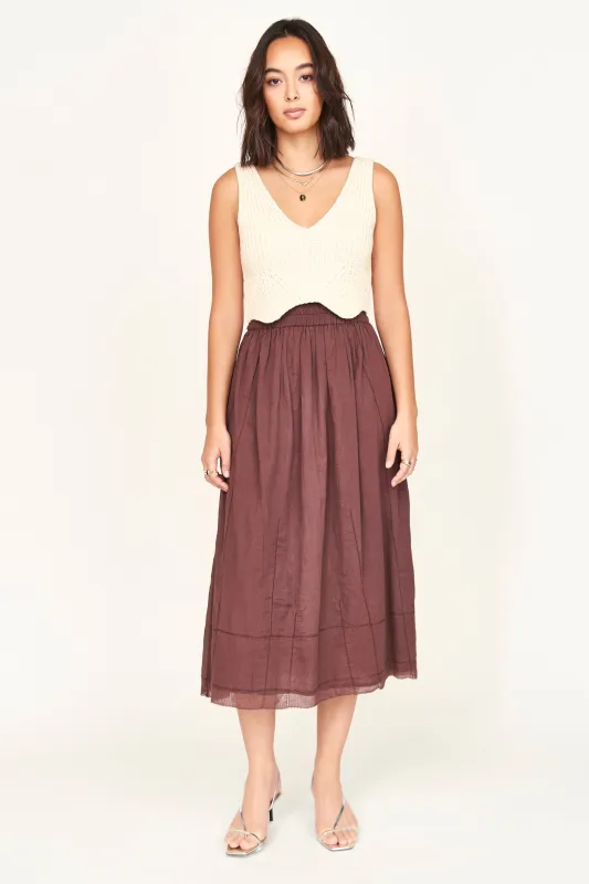 Arles Knit Tank in Bone sold by Mirth