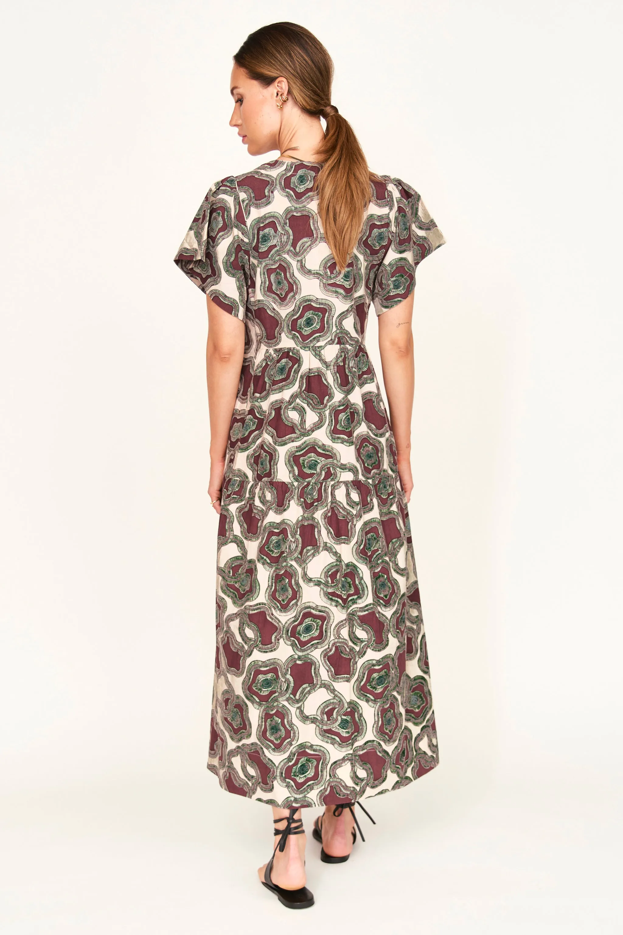 Beacon Hill Dress in Grappa Puddles sold by Mirth product image thumbnail 5