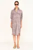 Kyoto House Dress in Grappa Minnow sold by Mirth