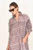 Kyoto House Dress in Grappa Minnow sold by Mirth