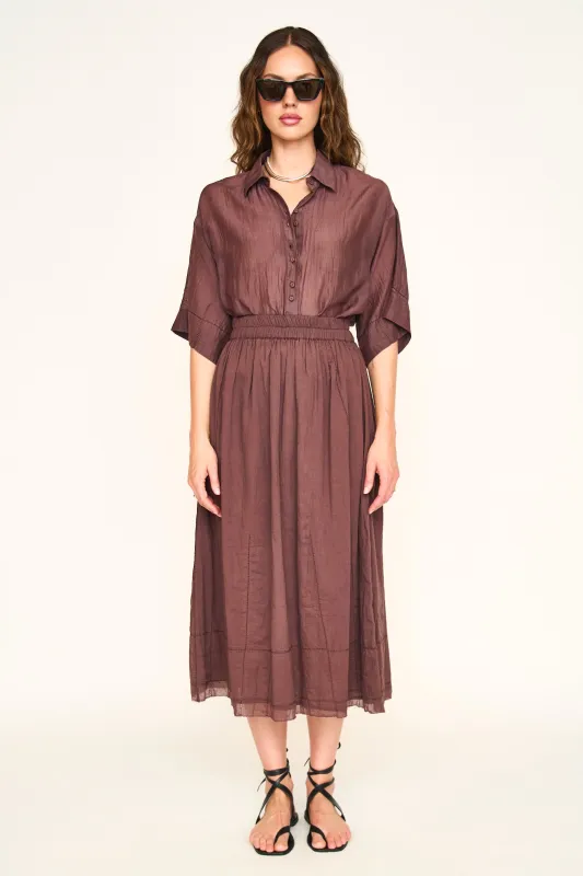 Verona Skirt in Grappa made by Mirth