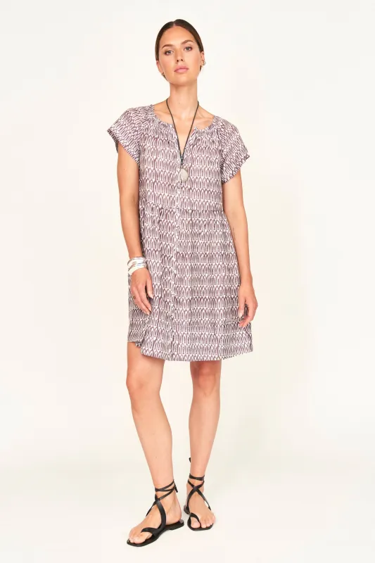 Vienna Dress in Grappa Minnow sold by Mirth