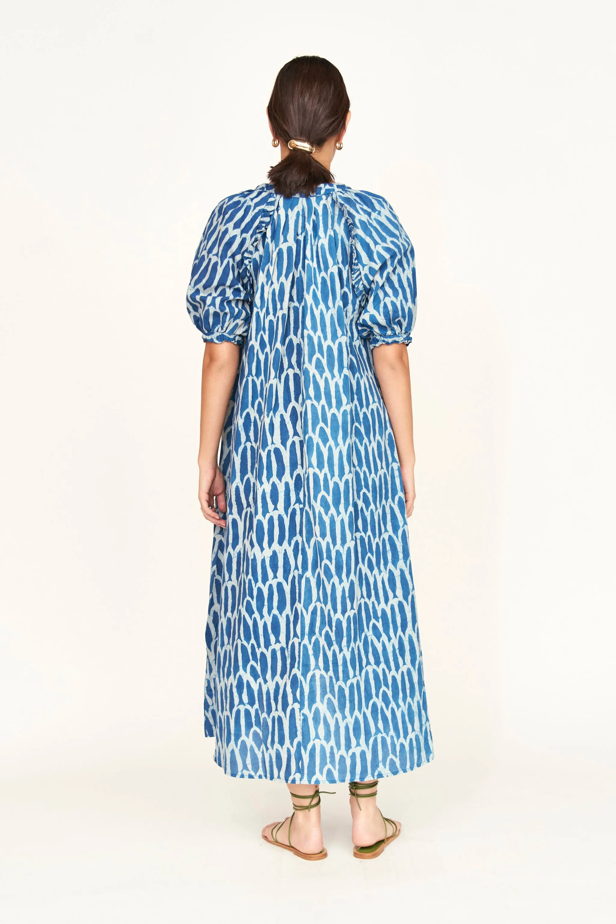 Somerset Dress in Indigo Bluefish sold by Mirth product image thumbnail 5