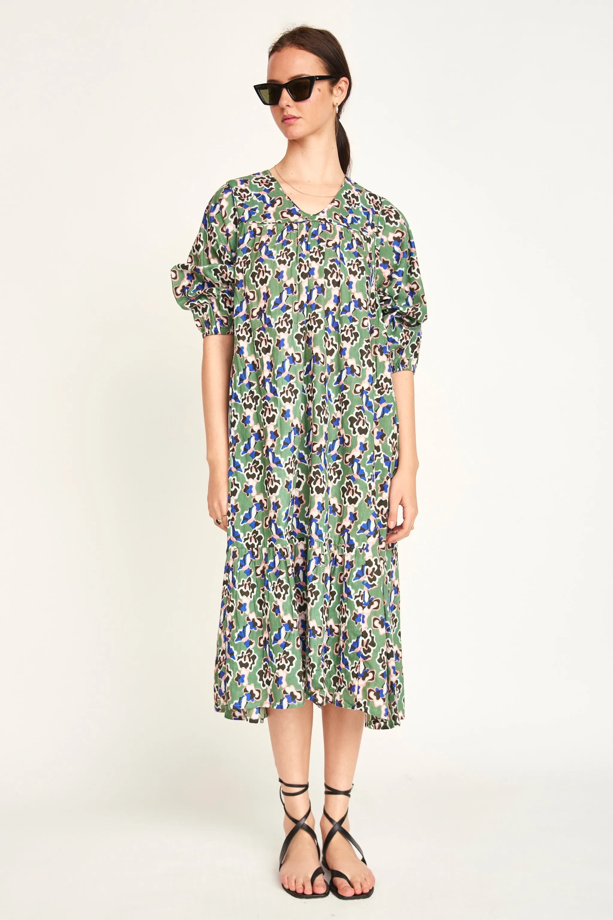 Belem Dress in Mint Orchid sold by Mirth
