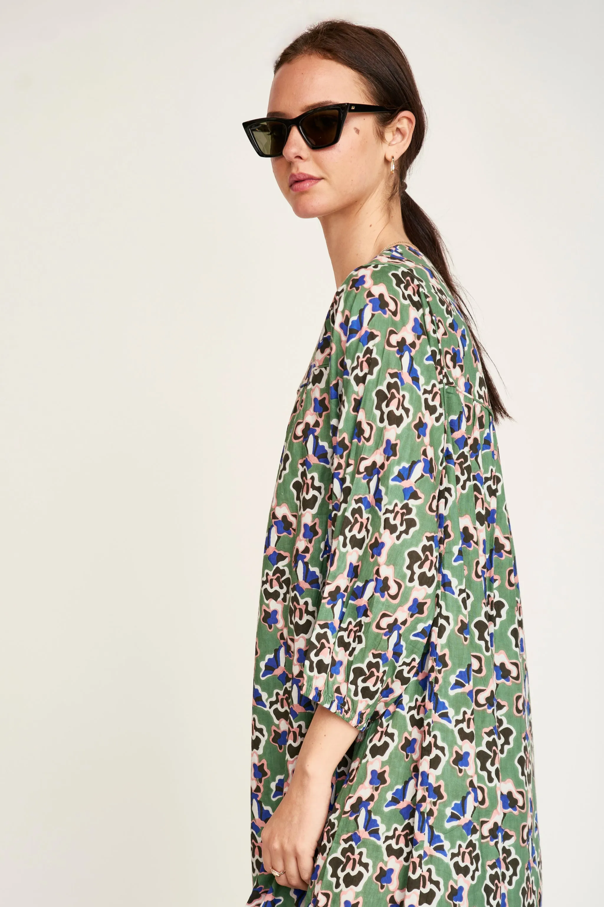 Belem Dress in Mint Orchid sold by Mirth product image thumbnail 5